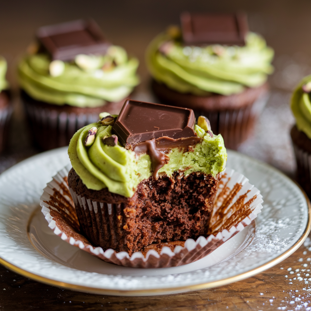 dubai chocolate cupcakes rezept